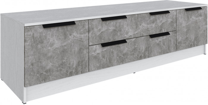 Набор мебели для гостиной "Мадрид", Белый/Ателье светлое