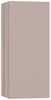 Роквуд Шкаф навесной 16.322.01, цвет корпус ДСП эмили блаш/фасады МДФ крем, ШхГхВ 38,4х36,6х90 см., универсальная сборка