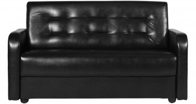 Диван Аккорд 90х160 черный ППУ без с/м