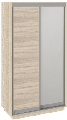 Румер СШК 1.140.70-11.13 Шкаф-купе 2-х дверный (1400x600x2200) (Дуб Сонома, Дуб сонома/Зеркало)