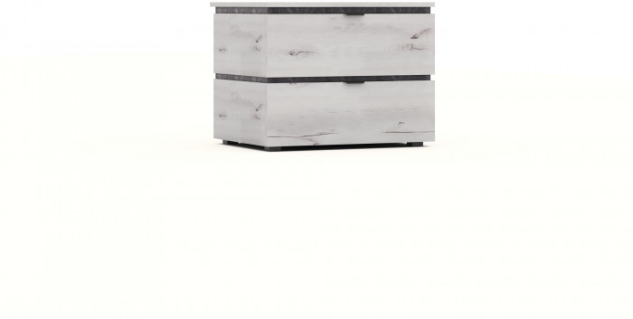 Модульная спальня "Ривьера" - Канадский дуб арктик/Бетон спаркс