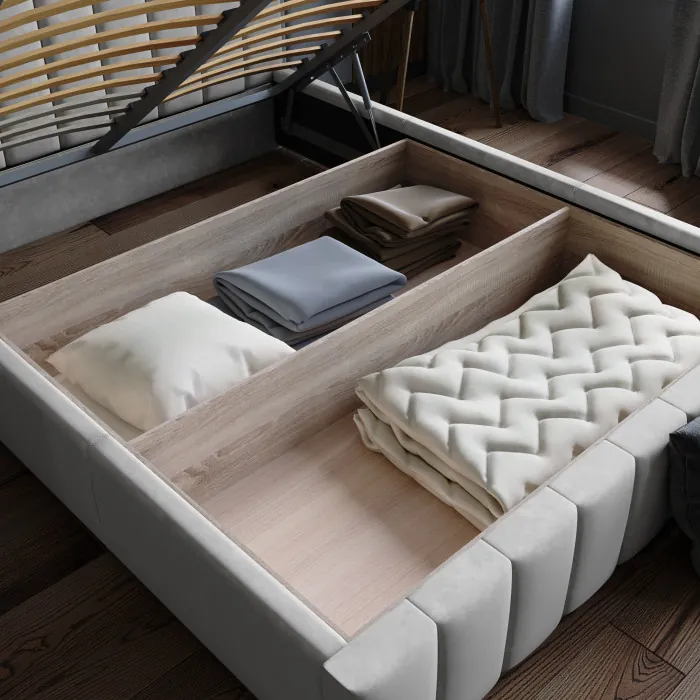 Нега Кровать интерьерная 160 мятный, ПМ