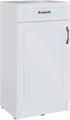 Тумба 500 Апполия, Белый/Белый дуб