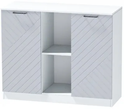 Комод №4 "Иннэс-7", Белый/Монблан Р-826