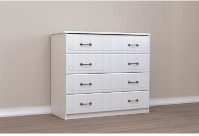 Кэт-6 бодега/сандал Комод (Бодега белая / Сандал)