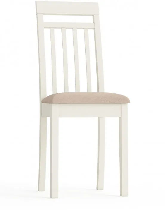 Стул Мебель--24 разборный Гольф-11, цвет слоновая кость, обивка ткань велюр бежевый 05, ШхГхВ 40х40х100 см., от пола до верха сиденья 47 см.