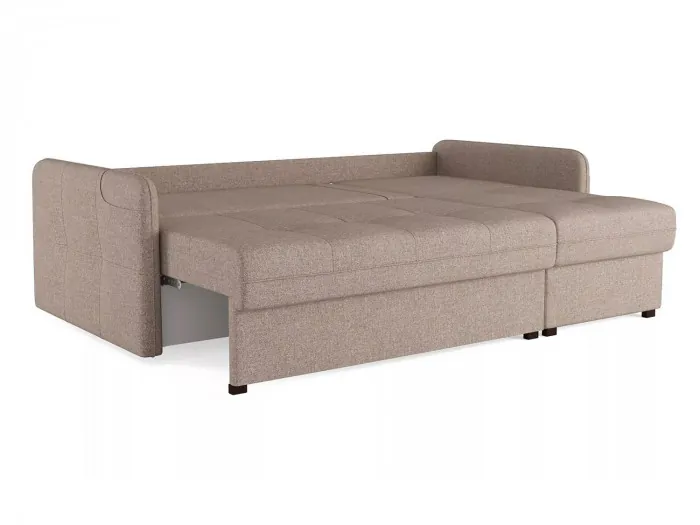 Диван-кровать угловой SMART 1 2Т-1Пф Рогожка Sherlock 932