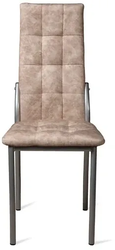 Стул Волна / Серебро/Велюр Латте