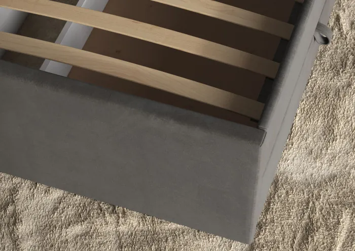 Кровать 160 КР-433-М с настилом из ламелей, Микровелюр Zeekr-11