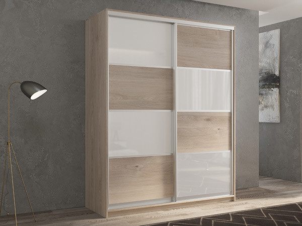 Шкаф-купе Кааппи 14 Кастелло Серый 120х45х230 см