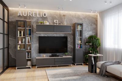 Гостиная Аурелио. Комплект 2, антрацит