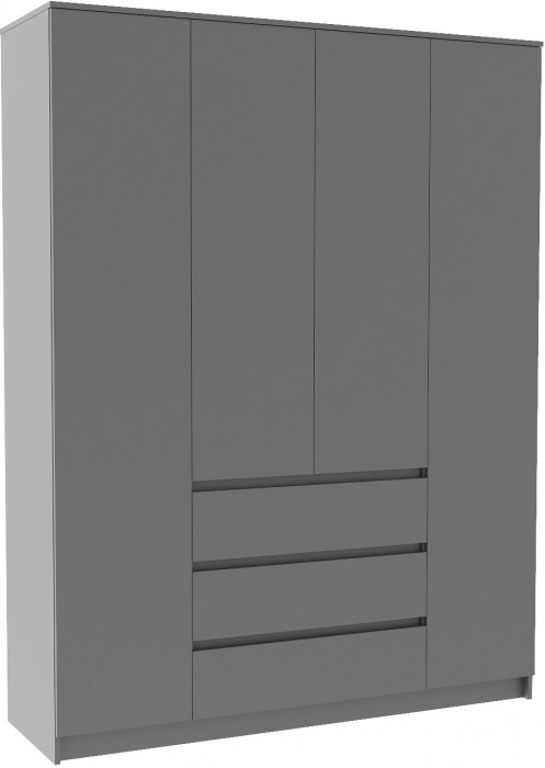 МС Мори Шкаф МШ 1600.1, МП Графит