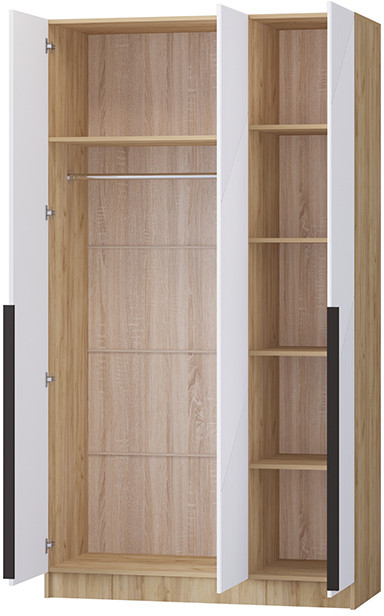 Шкаф Авис 1,2, Крафт золотой/Белый софтач