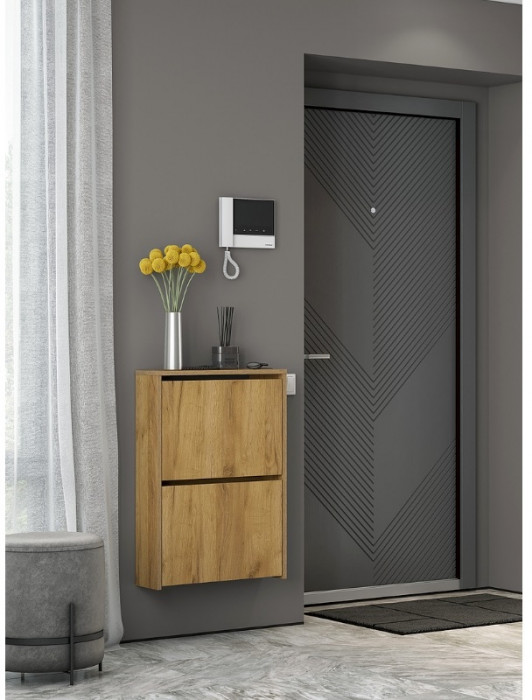 Обувница навесная Тоскана, Дуб золотой