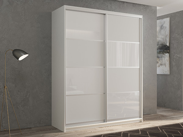 Шкаф-купе Кааппи 14 Белый Бриллиант 160х45х230 см