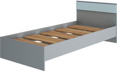 Стиль ДЖЕРСИ Кровать КР-003 МДФ 0.9х2.0 (Комплект)