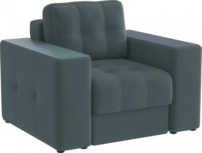 Кресло Виконт, Серый/МДФ Бриз