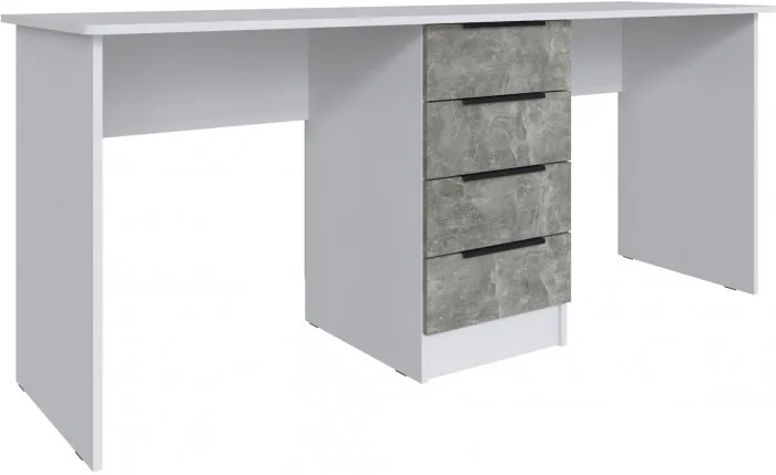 Набор мебели для подростковой "Мадрид", Белый/Ателье светлое