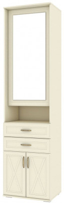 Бэль Шкаф для прихожей Слоновая кость