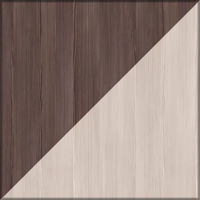 Прихожая Домино 3, бодега тёмный/бодега светлый