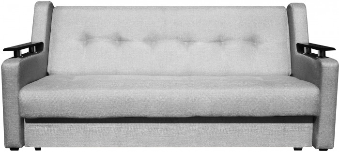 Диван СЕНАТОР ЛЮКС 140 серый ПБ