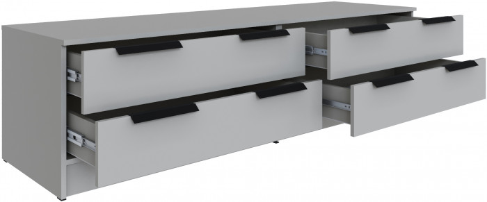 Набор мебели для гостиной "Мадрид", Камень серый