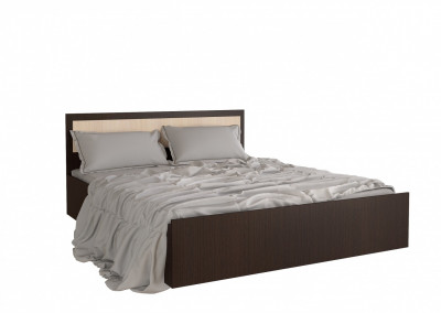 Фиеста Кровать 120, венге (Венге / дуб беленый)