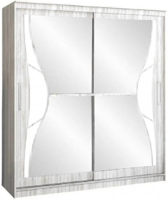 Шкаф-купе Элегант 1 1500 (Сандал светлый)