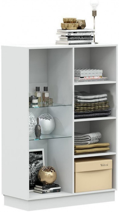 Модульная гостиная Магнолия (Белый глянец)