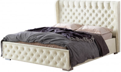 Кровать &quot;Франческа&quot; КР-11 1,4м под подъемный механизм крем