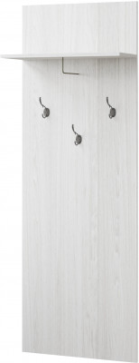 Ливорно Вешалка ЛВ-30 ясень анкор светлый патина серебро