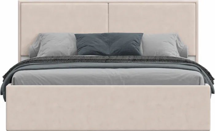 Кровать КР-430-М двуспальная 160, Микровелюр Zeekr-3