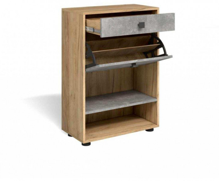 Прихожая мини-лайт компл. 5 дуб крафт/ателье