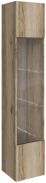 Набор мебели для гостиной "Мадрид", Камень серый/Дуб делано