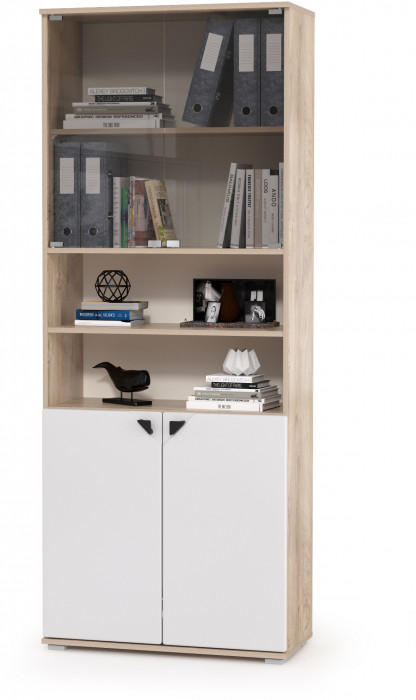 КР100 Бостон № 11, цвет дуб эндгрейн элегантный/12.69+09.132+13.156+12.69+09.132+13.156, ШхГхВ 384х57,2х194,4 см., ун. сборка