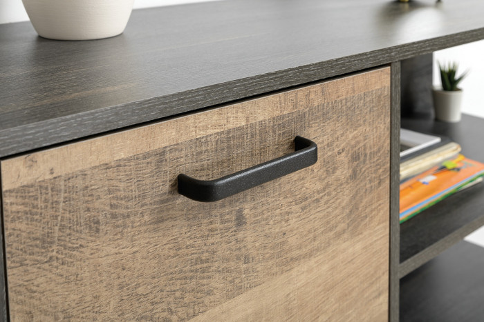 Трувор Гостиная 047, дуб гранж песочный/интра