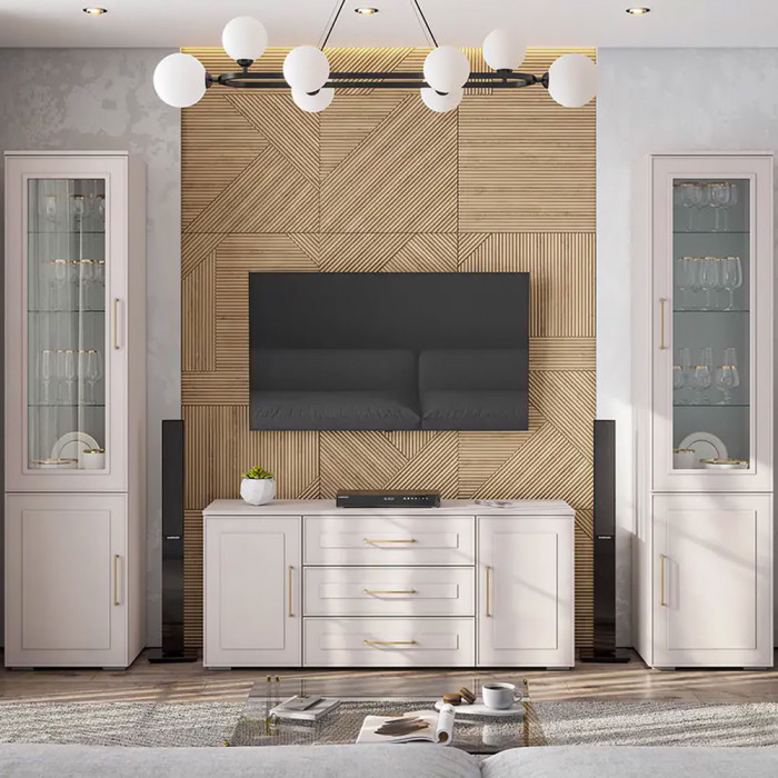 мс для гостиной Антеро ТБ-02 кашемир/шампань