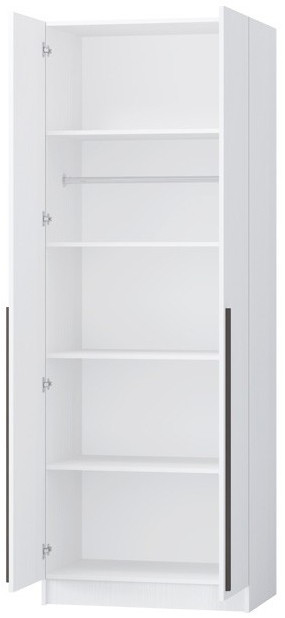 Шкаф Бастион ЛДСП 0,8 (Белый древесный)