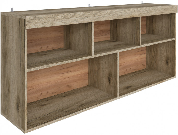 Набор мебели для гостиной "Мадрид", Графит/Дуб делано