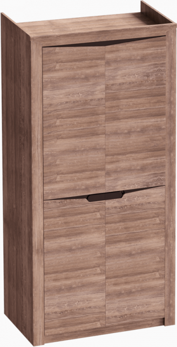 Соренто спальня Шкаф двухдверный, дуб стирлинг