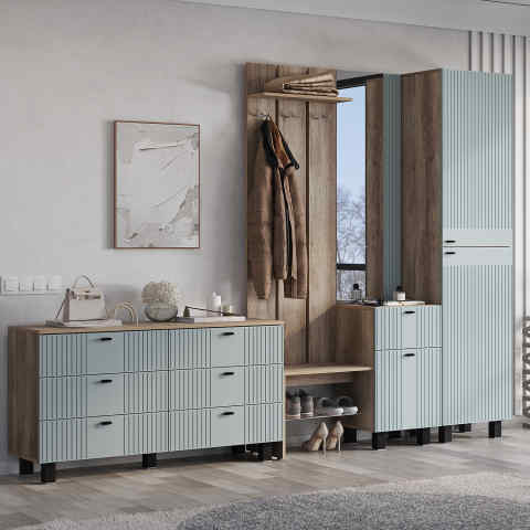 "Олива" КМ-04 комод Дуб каньон/MF11 шарли бриз