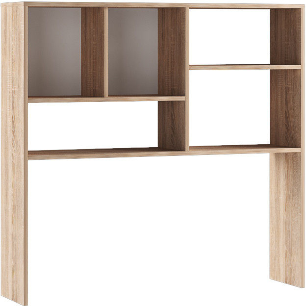 Надстройка на стол Бланка, Дуб сонома/Белый