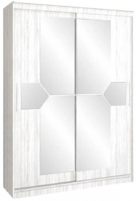 Шкаф-купе Элегант 1500 (Сандал светлый)