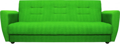 Диван Лира 120 зеленый ППУ