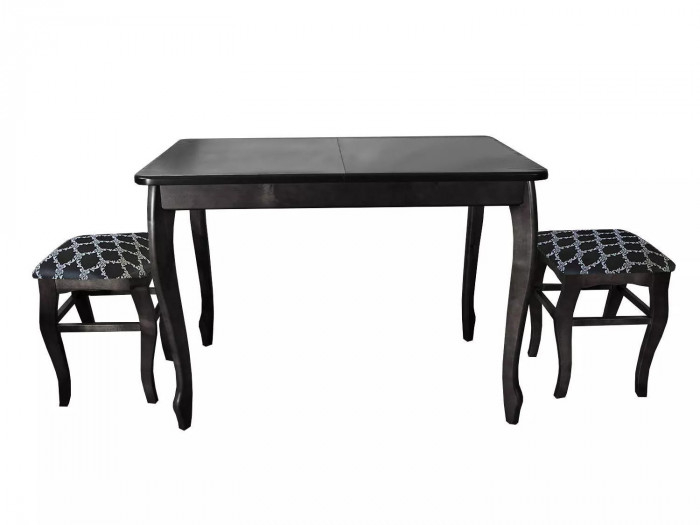 Обеденная группа СО-2/Т-2 черный