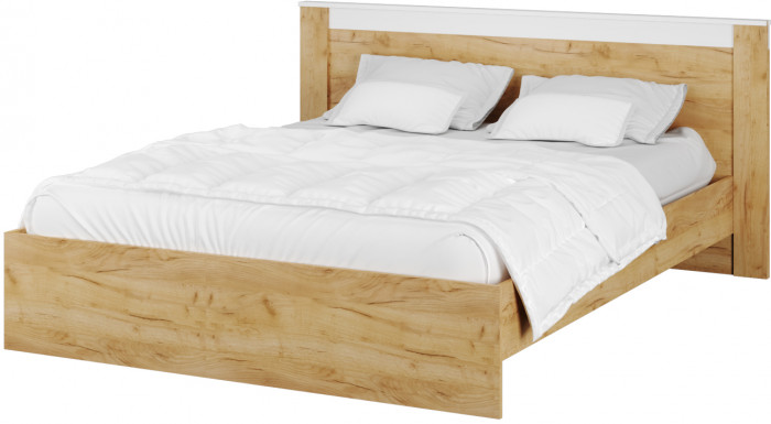 Спальня Адель, набор 2, Крафт серый/Крафт белый