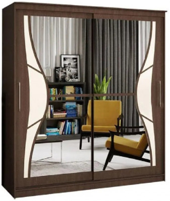 Шкаф-купе Элегант 1 1700 (Венге)