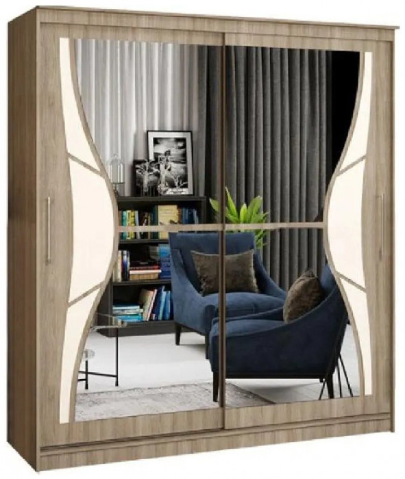 Шкаф-купе Элегант 1 1700 (Венге)