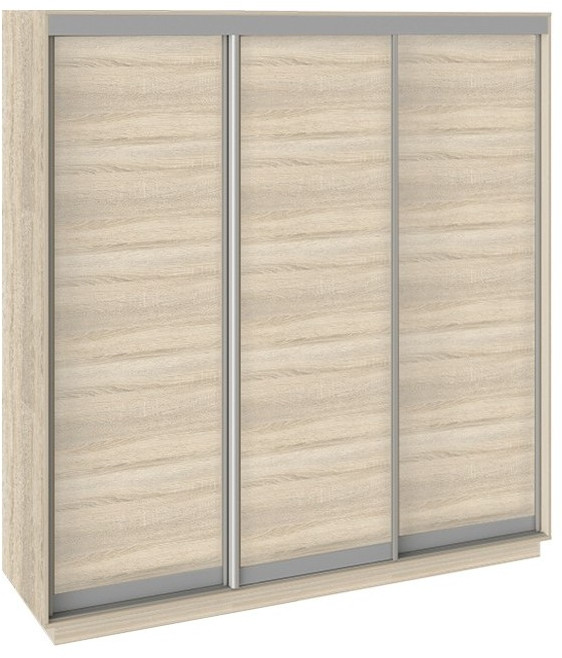 Румер СШК 1.210.70-11.11.11 Шкаф-купе 3-х дверный (2100x600x2200) (Дуб Сонома, Дуб сонома/Дуб сонома/Дуб сонома)