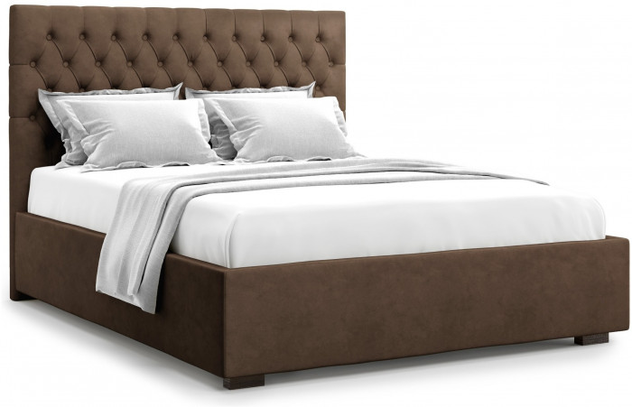 Кровать Nemi 160 с подъемным механизмом, Velutto 23